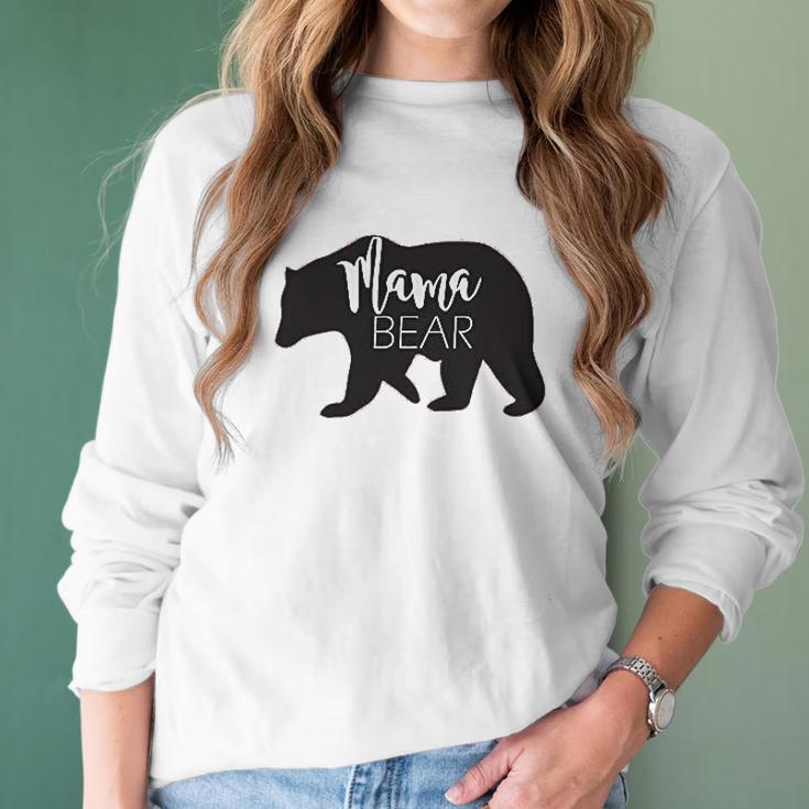 Mama Bear Blessed Mama Mom Gift Women Long Sleeve Tshirt