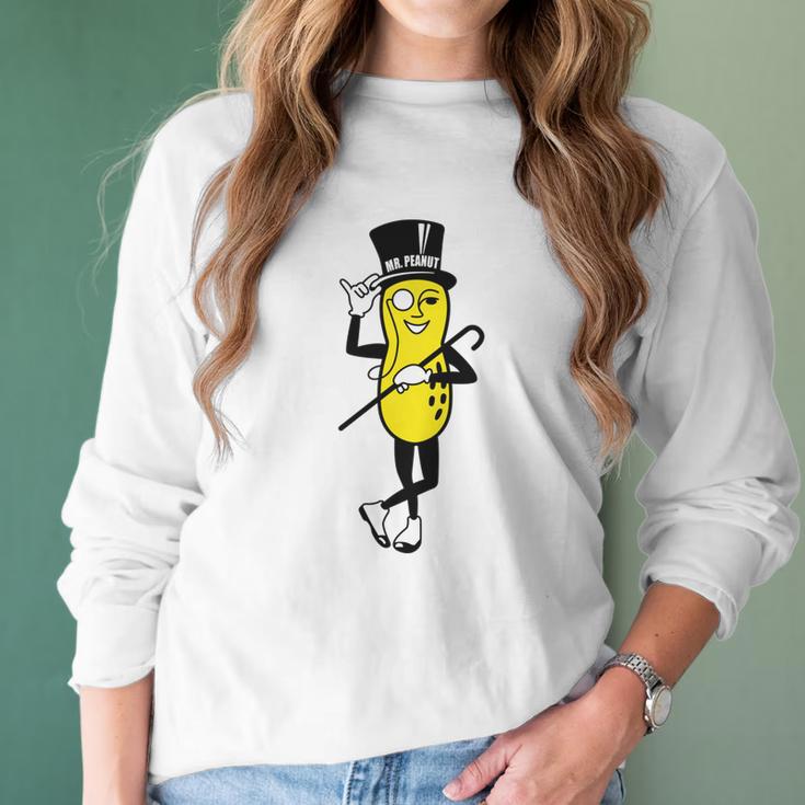 Mr Peanut Planters Women Long Sleeve Tshirt