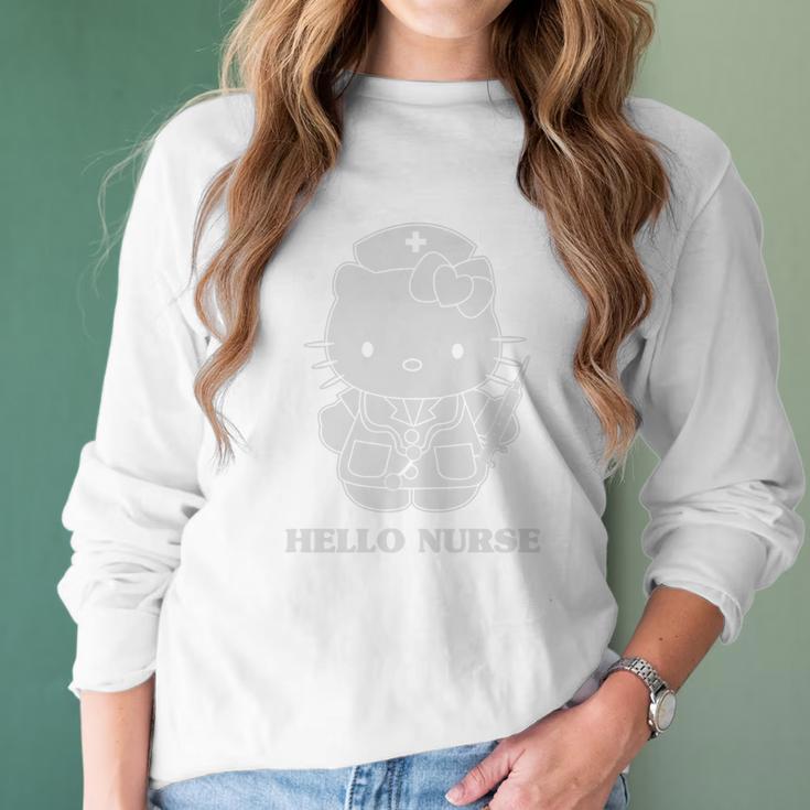 Nurse-Hello Kitty-2 Women Long Sleeve Tshirt