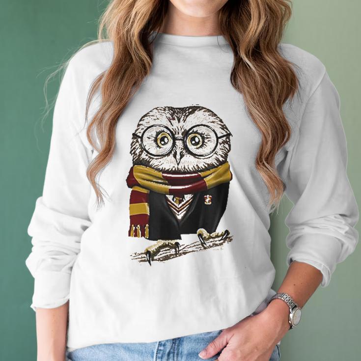 Owl Harry Pawter Magical Wizard Women Long Sleeve Tshirt