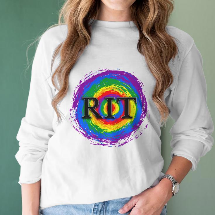 Rochester Institute Of Technology University Rainbow Flag 2020 Women Long Sleeve Tshirt