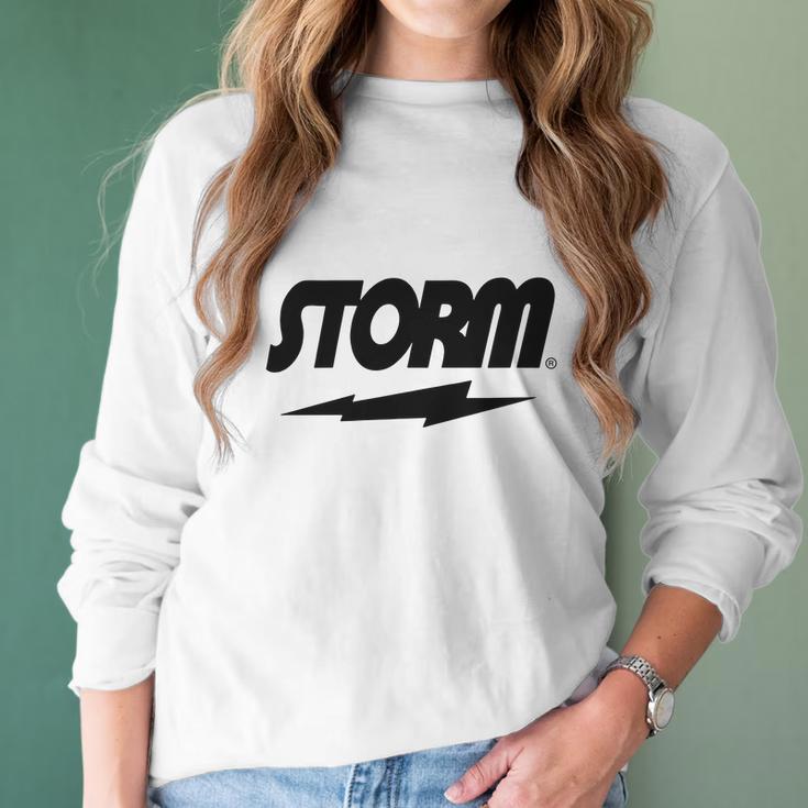 Storm Bowling T-Shirts Women Long Sleeve Tshirt