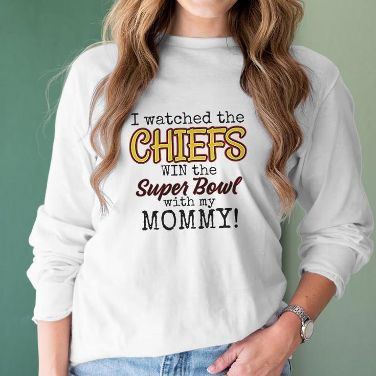 Super Bowl Champions Patrick Mahomes Mahomie Baby Women Long Sleeve Tshirt