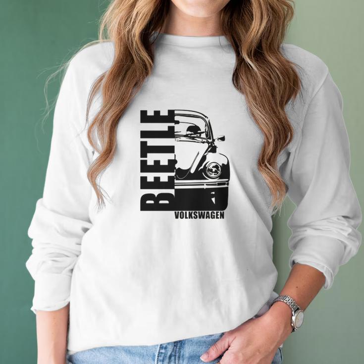 Vw Beetle Volkswagen Women Long Sleeve Tshirt