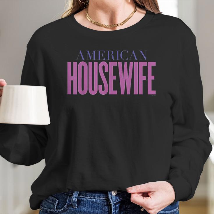 American Housewife Women Long Sleeve Tshirt