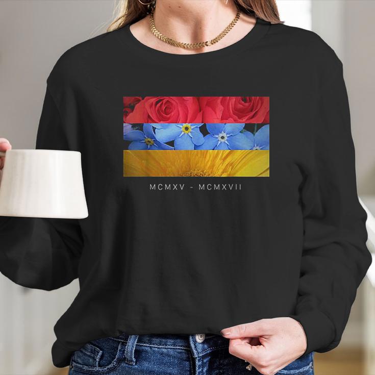 Armenian Genocide Remembrance Men Women Kids Women Long Sleeve Tshirt