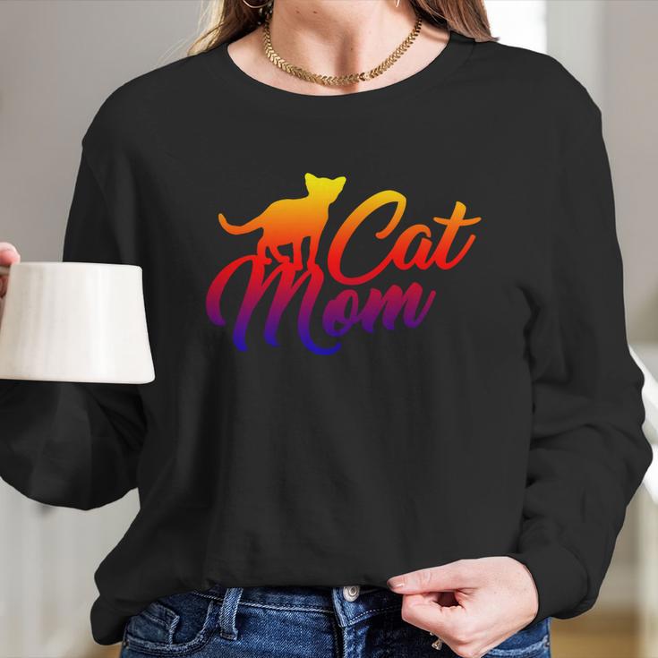 Aspca Cat Mom Gift Women Long Sleeve Tshirt