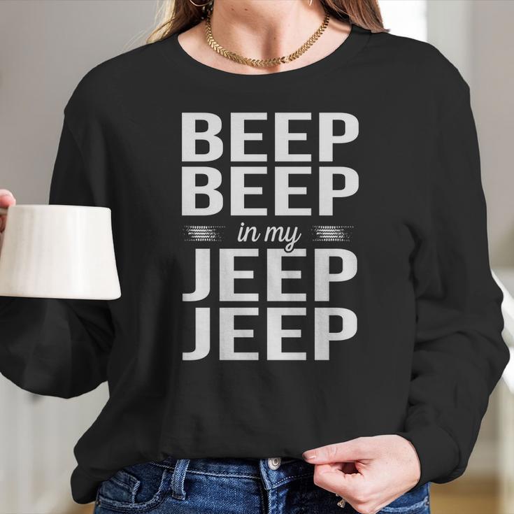 Beep Beep In My Jeep Jeep Women Long Sleeve Tshirt