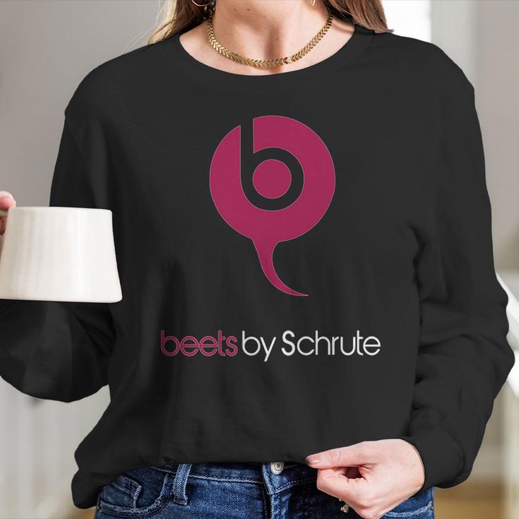 Beets By Schrute Shirt Women Long Sleeve Tshirt