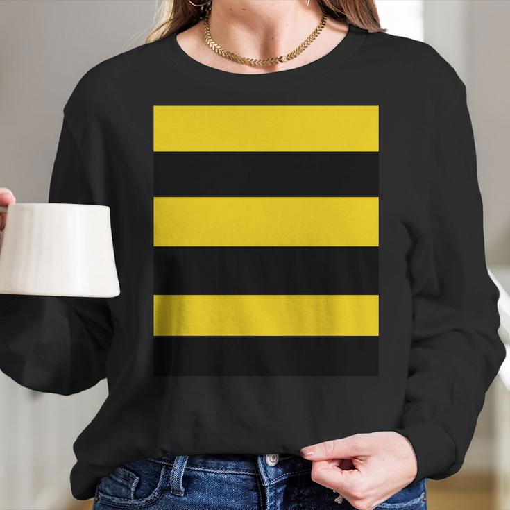 Bumble Bee Costume Bumblebee Honey Bee Women Long Sleeve Tshirt