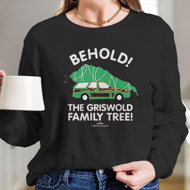 Christmas Vacation Behold The Tree Women Long Sleeve Tshirt