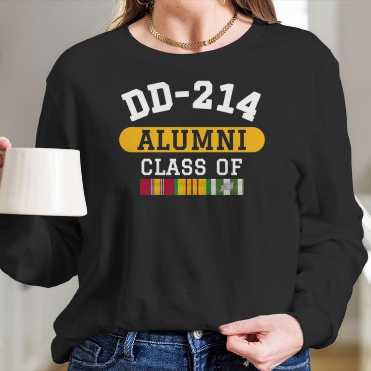 Dd-214 Alumni Class Of Vietnam Veteran Pride Men Women T-Shirt Graphic Print Casual Unisex Tee Women Long Sleeve Tshirt