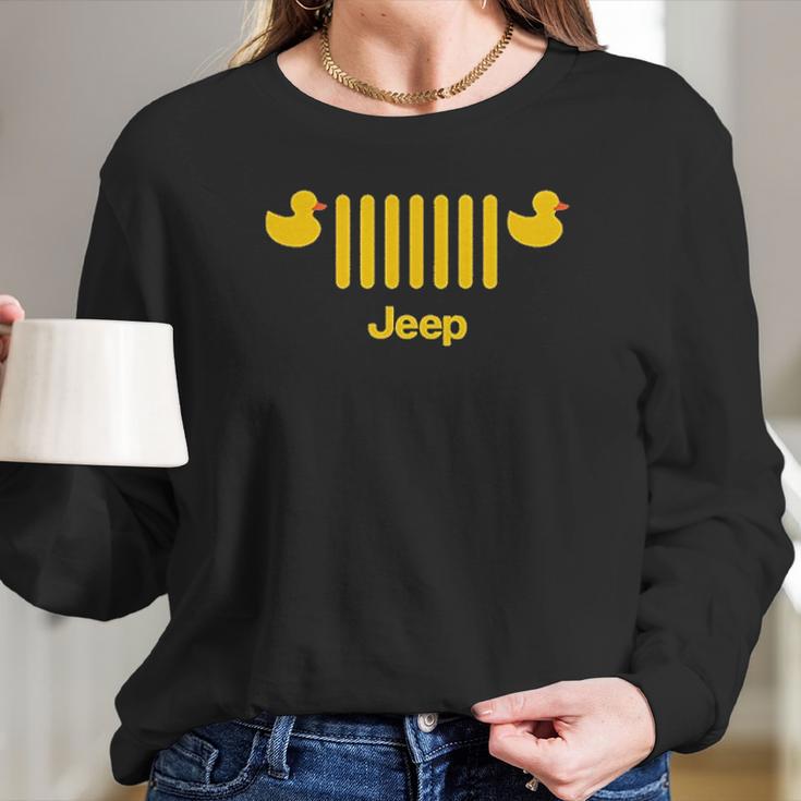 Duck Duck Jeep Women Long Sleeve Tshirt