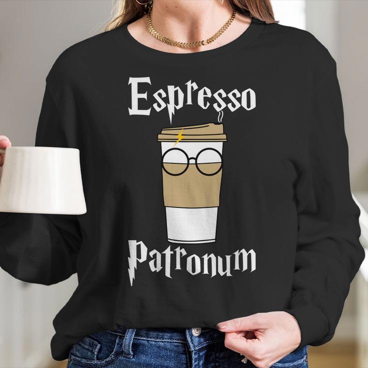 Espresso Patronum Funny Coffee Women Long Sleeve Tshirt