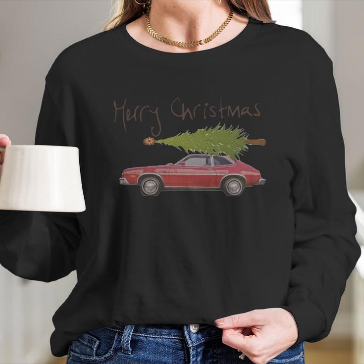 Ford Pinto Merry Christmas Women Long Sleeve Tshirt