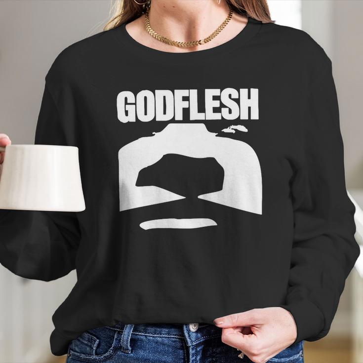 Godflesh Face Women Long Sleeve Tshirt