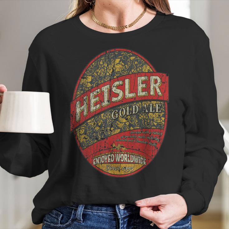 Heisler Gold Ale Beer 1995 Women Long Sleeve Tshirt