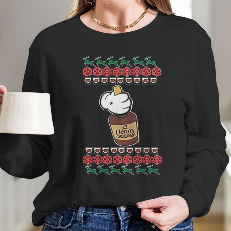 Henny Christmas Women Long Sleeve Tshirt