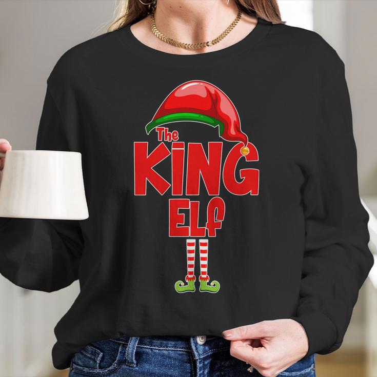 The King Elf Christmas Women Long Sleeve Tshirt