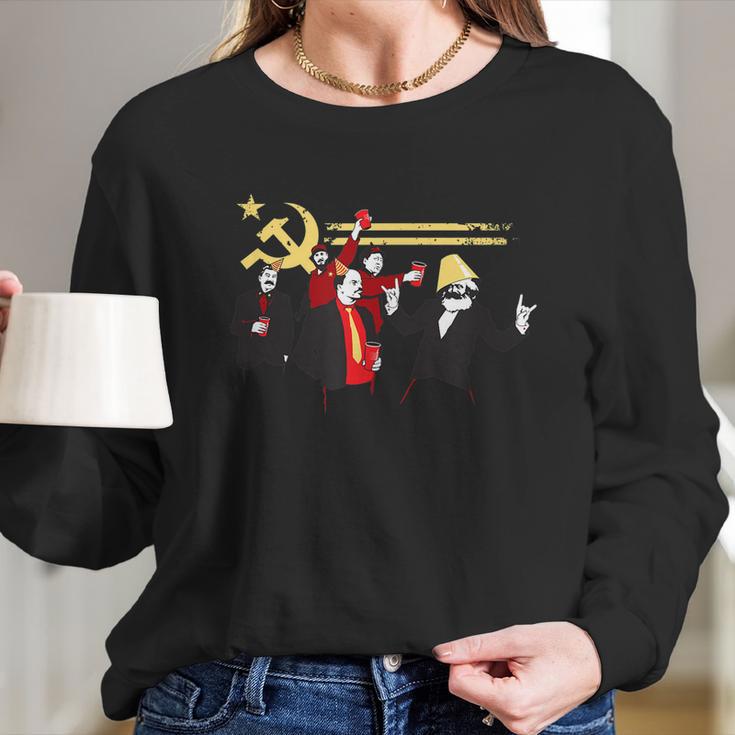 Mens & Womens The Communist Party Women Long Sleeve Tshirt