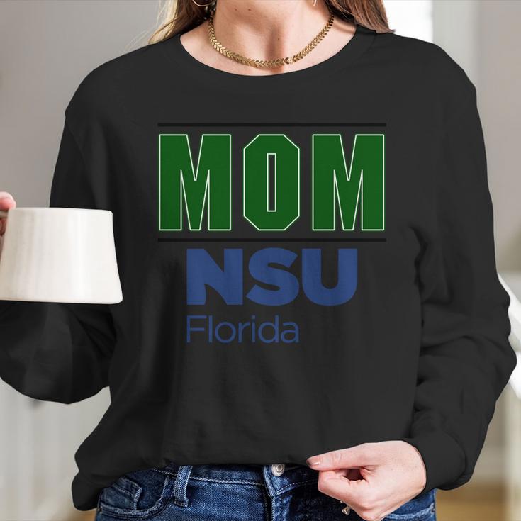 Nova Southeastern University Proud Mom Parents Day 2020 Women Long Sleeve Tshirt