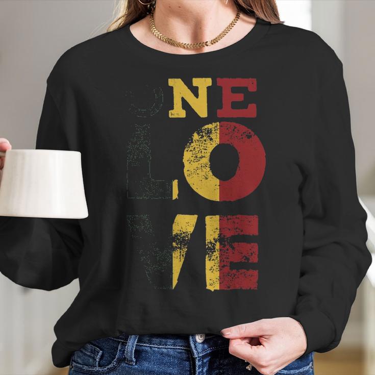 One Love Rasta Reggae Men Women Kids Gift S Women Long Sleeve Tshirt