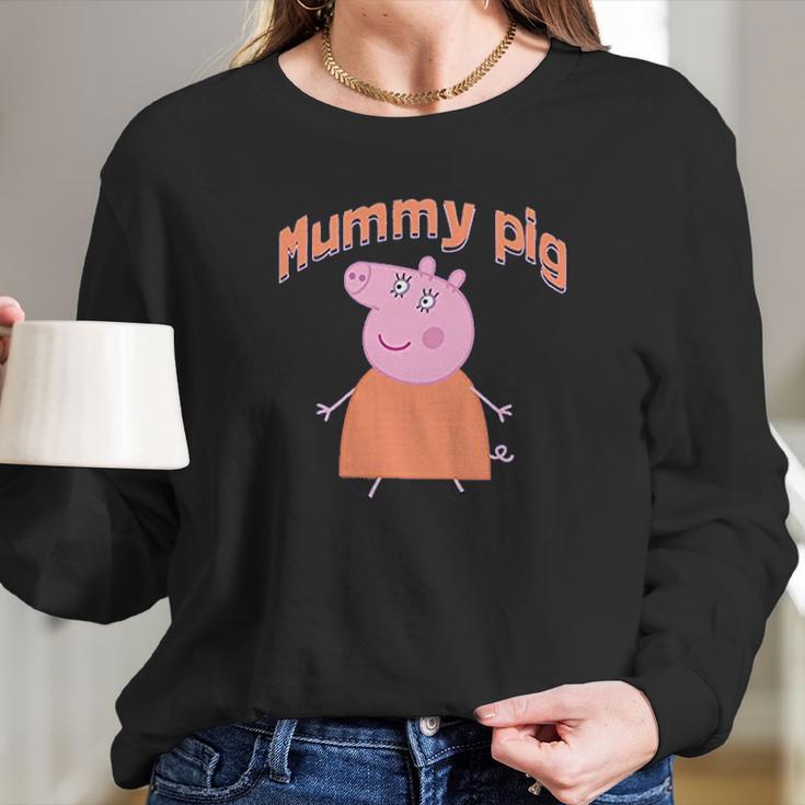 Peppa Pig Mummy Pig Women Long Sleeve Tshirt