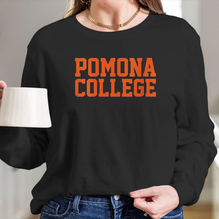 Womens Pomona College Sagehens Ncaa Women Long Sleeve Tshirt