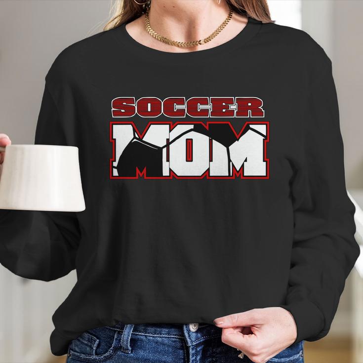 Soccer Mom Logo Women Long Sleeve Tshirt