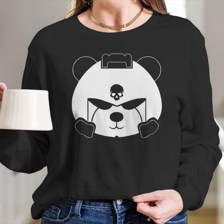 Space-Marine-Panda-Warhammer-40K Women Long Sleeve Tshirt