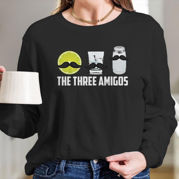 The Three Amigos Cool How To Drink Tequila Women Long Sleeve Tshirt