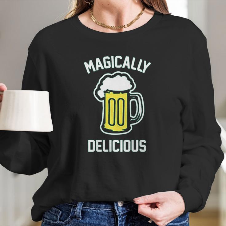 Tipsy Elves Funny Beer Drinking St Patrick Women Long Sleeve Tshirt