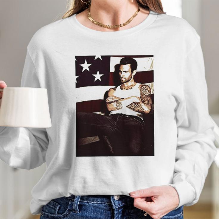 Adam Levine Women Baseball Women Long Sleeve Tshirt