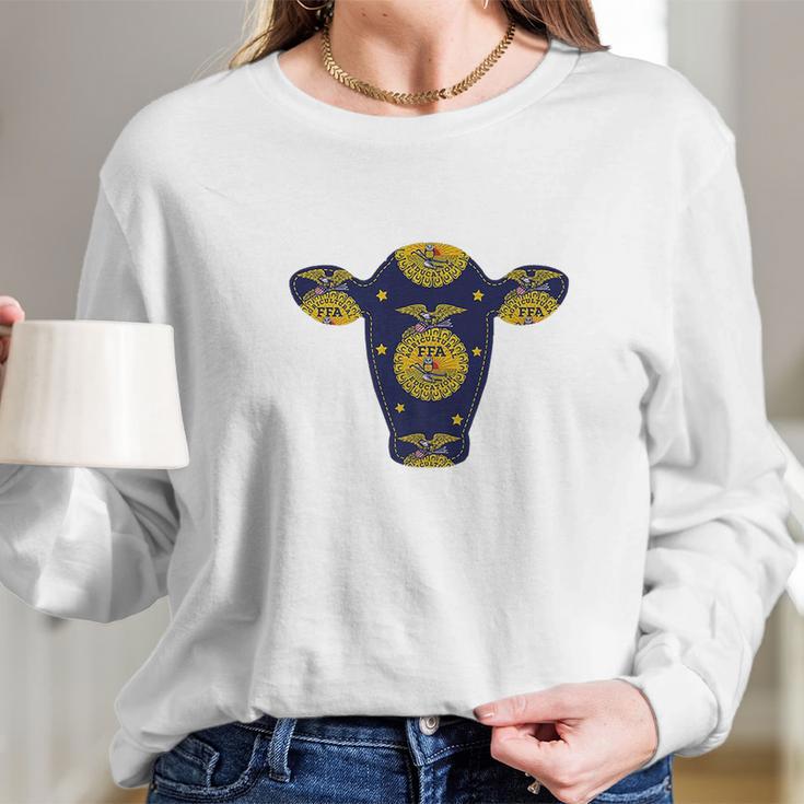 Animal For Ffa Pig Ffa Goat Ffa Chicken Ffa Women Long Sleeve Tshirt