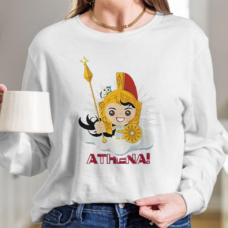 Athena Greek Mythology Goddess Women Long Sleeve Tshirt