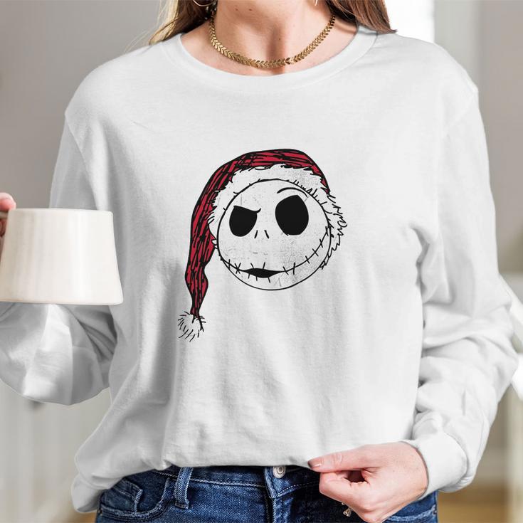 Disney Nightmare Before Christmas Snowflake Women Long Sleeve Tshirt