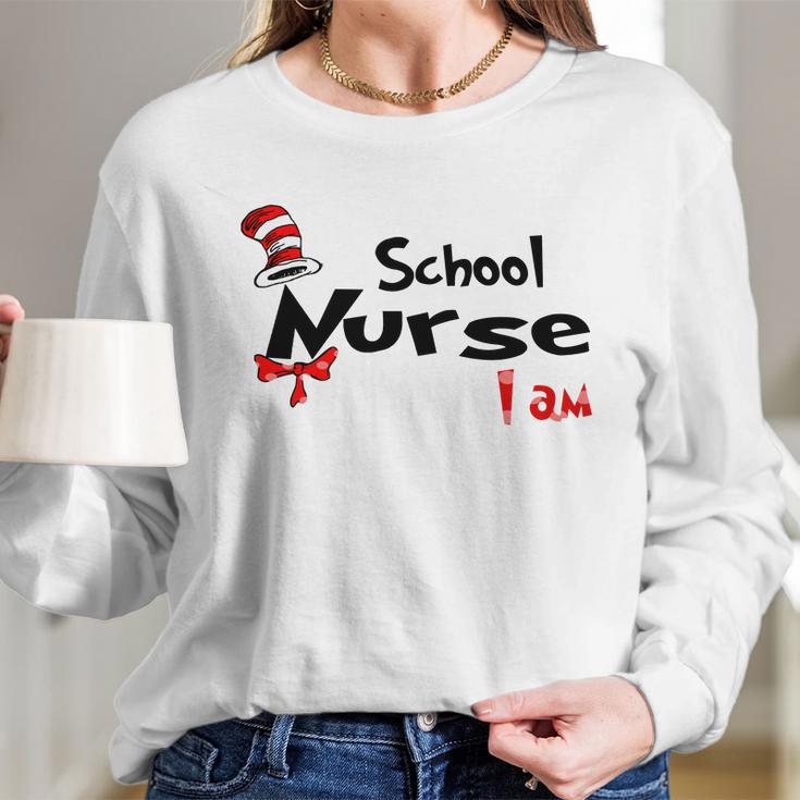 Dr Seuss School Nurse I Am Job 2020 Women Long Sleeve Tshirt