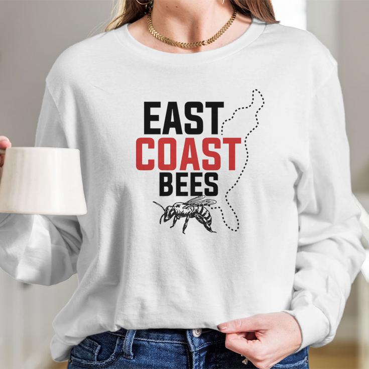 East Coast Bees Logo Women Long Sleeve Tshirt