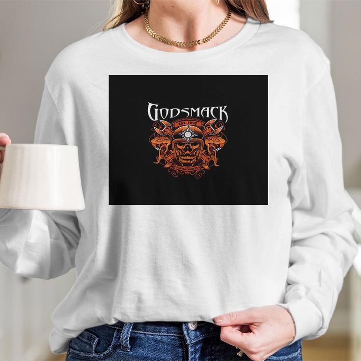 Godsmack Mask Face Reusable Washable Cover Cloth Unisex Filter Pocket Air Breathable Women Long Sleeve Tshirt