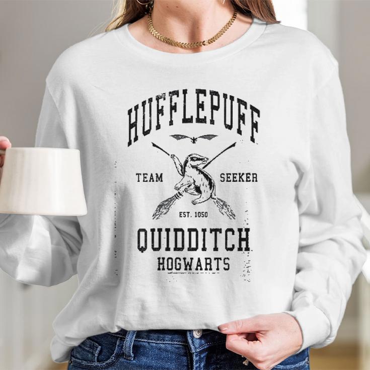 Womens Hufflepuff Team Seeker Hogwarts Women Long Sleeve Tshirt