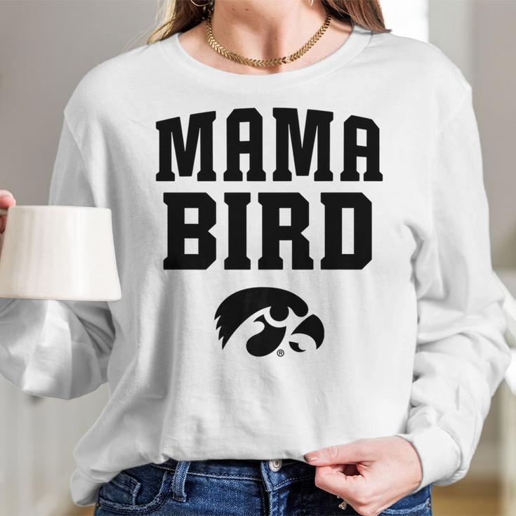 Iowa Hawkeyes Mama Bird Gold Ver 2 Apparel Women Long Sleeve Tshirt