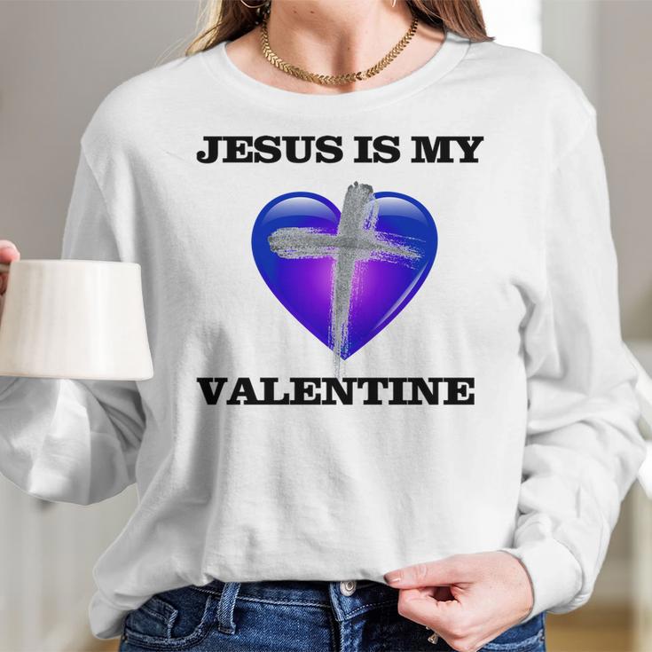 Jesus Is My Ash Wednesday Valentine Women Long Sleeve Tshirt