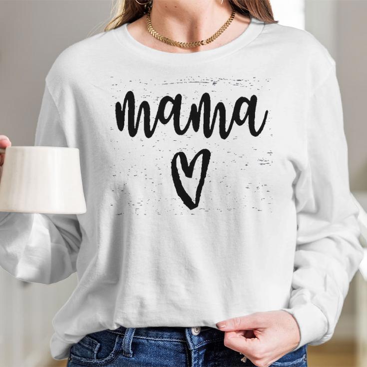 Kiddad Mama Women Long Sleeve Tshirt