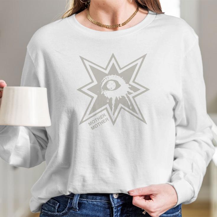 Mother Mother Eye Print Women Long Sleeve Tshirt