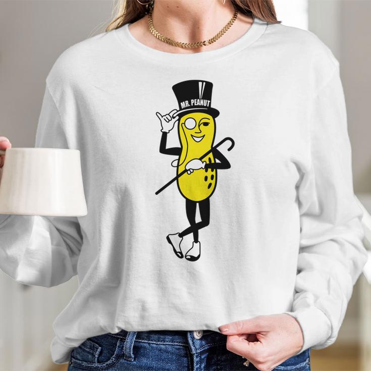 Mr Peanut Planters Women Long Sleeve Tshirt