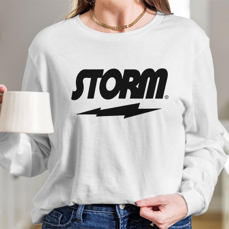 Storm Bowling T-Shirts Women Long Sleeve Tshirt