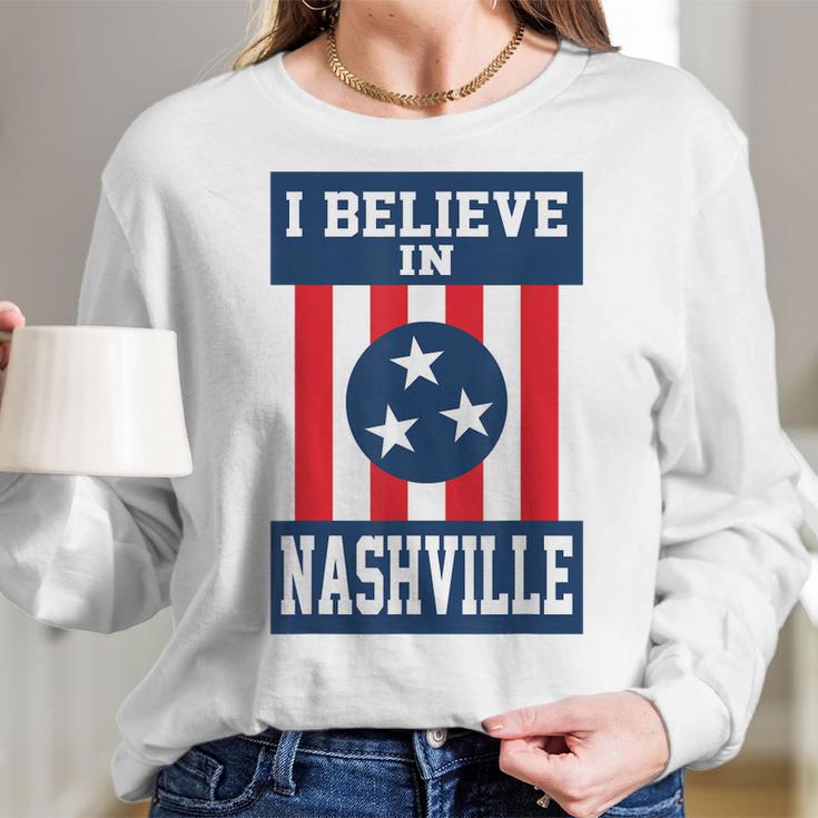 Tornado Nashville Strong I Believe In Tennessee Men Women T-Shirt Graphic Print Casual Unisex Tee Women Long Sleeve Tshirt