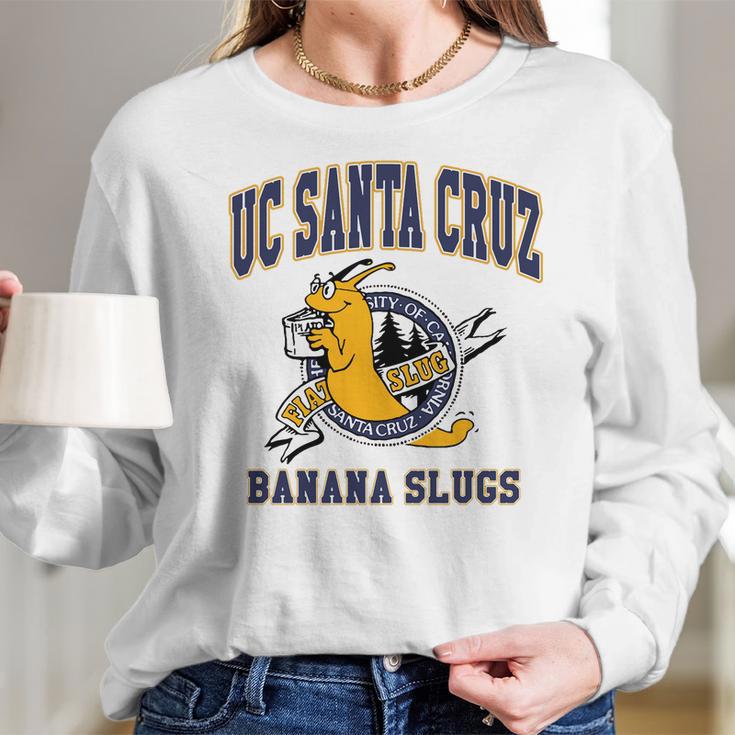 Uc Santa Cruz Banana Slug Women Long Sleeve Tshirt