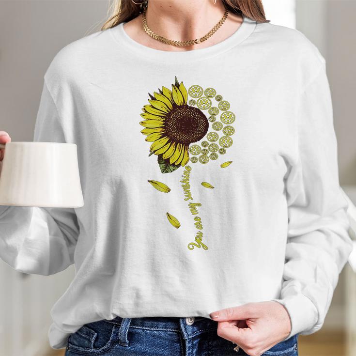 Volkswagen Sunflower You Are My Sunshine Women Long Sleeve Tshirt