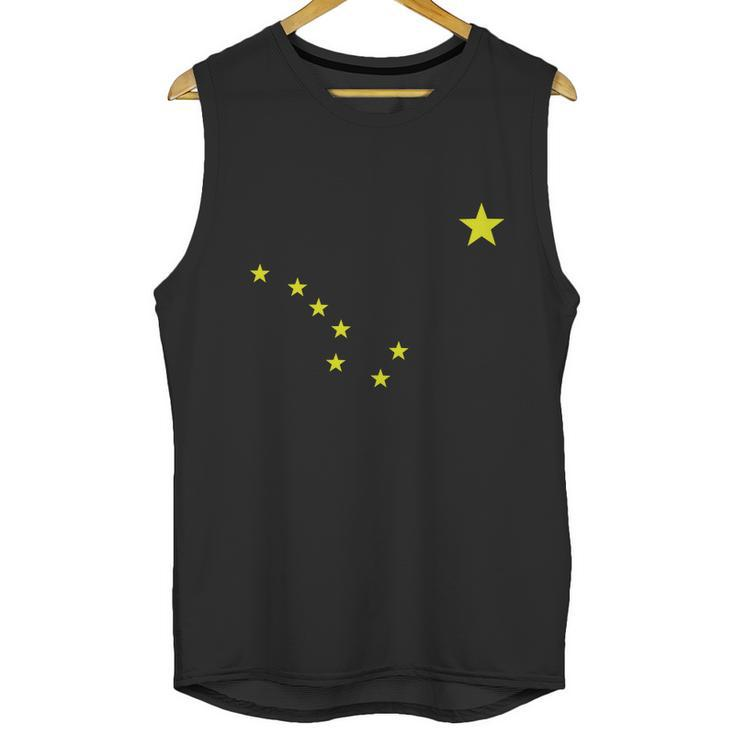 Alaska T-Shirt State Flag Astrology Big Dipper Polaris Tee Men Tank Top